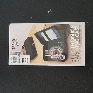 TrendZone Black Shock Proof Electronics Carrying Case